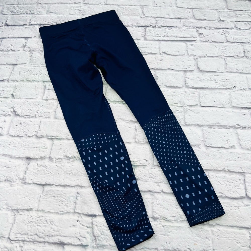 Under Armour Womans Blue Compression Leggings Yoga Casual Small - Picture 8 of 8